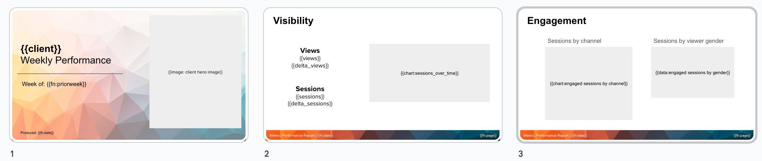 sample slide deck template