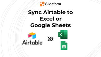 automatically sync airtable to google sheets or excel