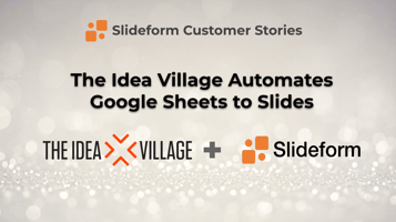create google slides from a sheet