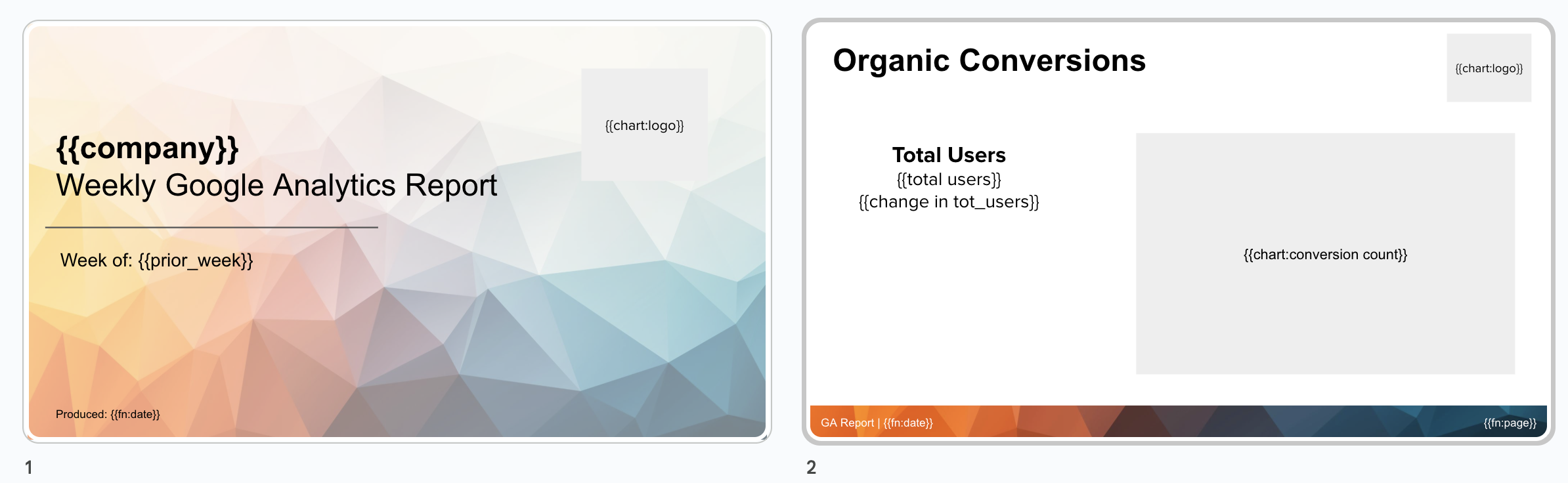 example slide template