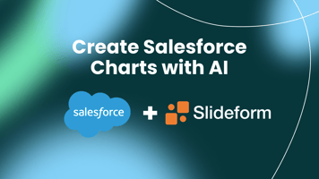 slideform AI creates charts from data