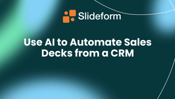 generate sales decks automatically with AI
