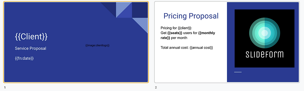 Proposal Template