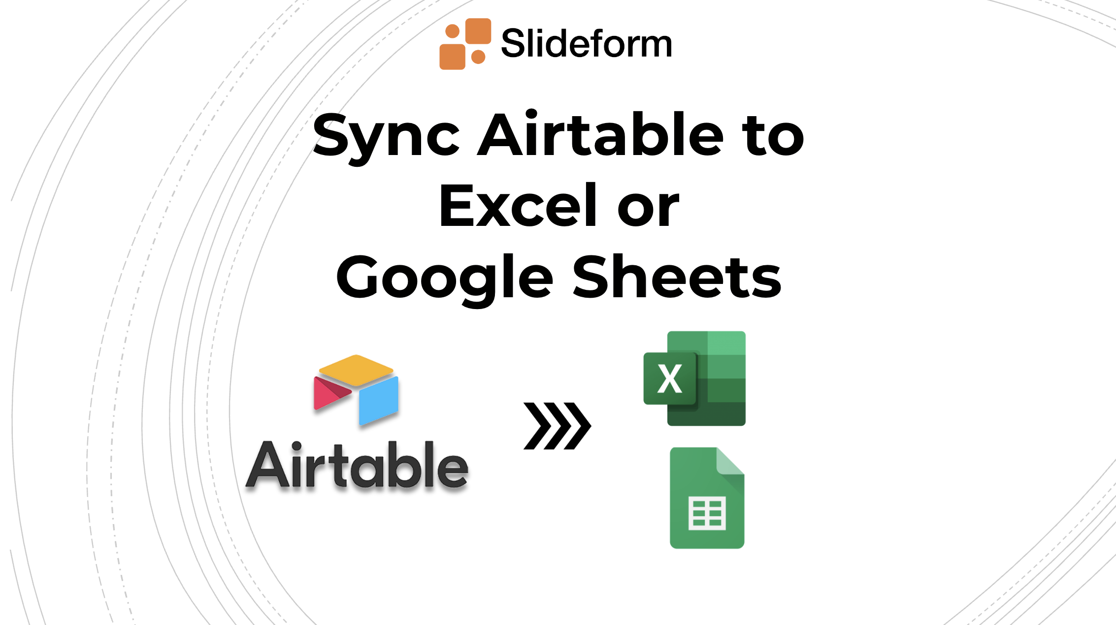 automatically sync airtable to google sheets or excel