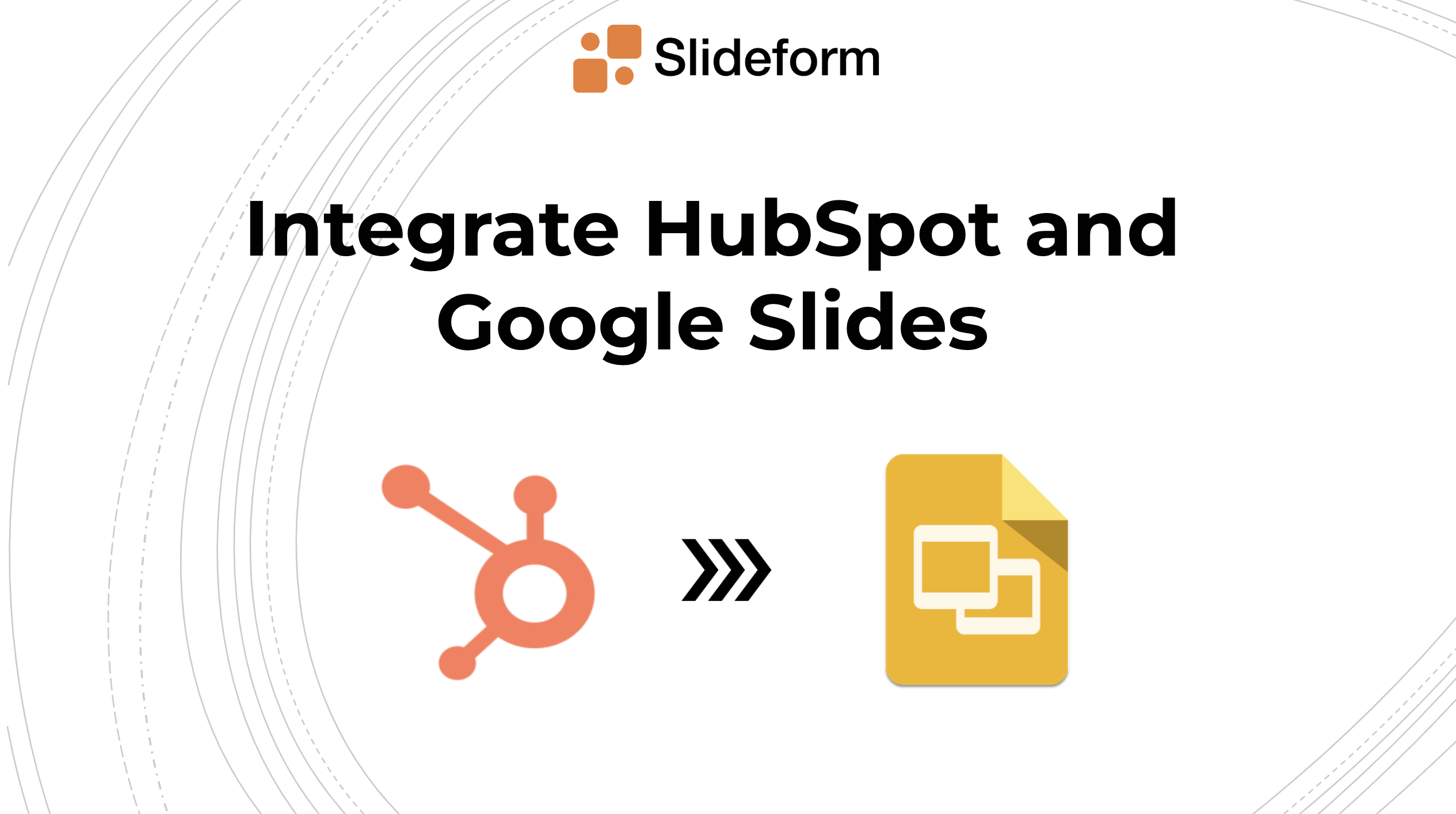 generate slides from hubspot data