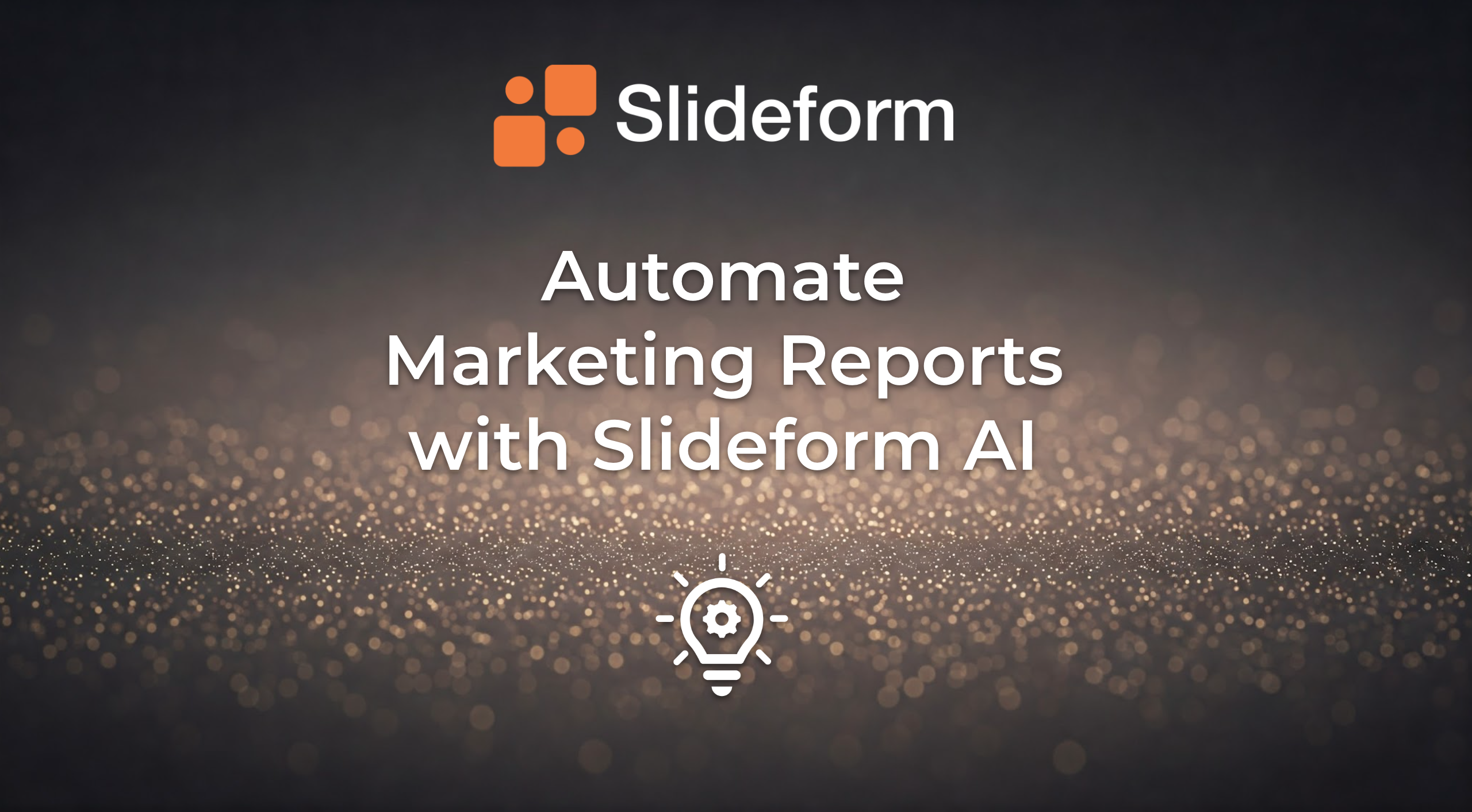 ai for marketing reports