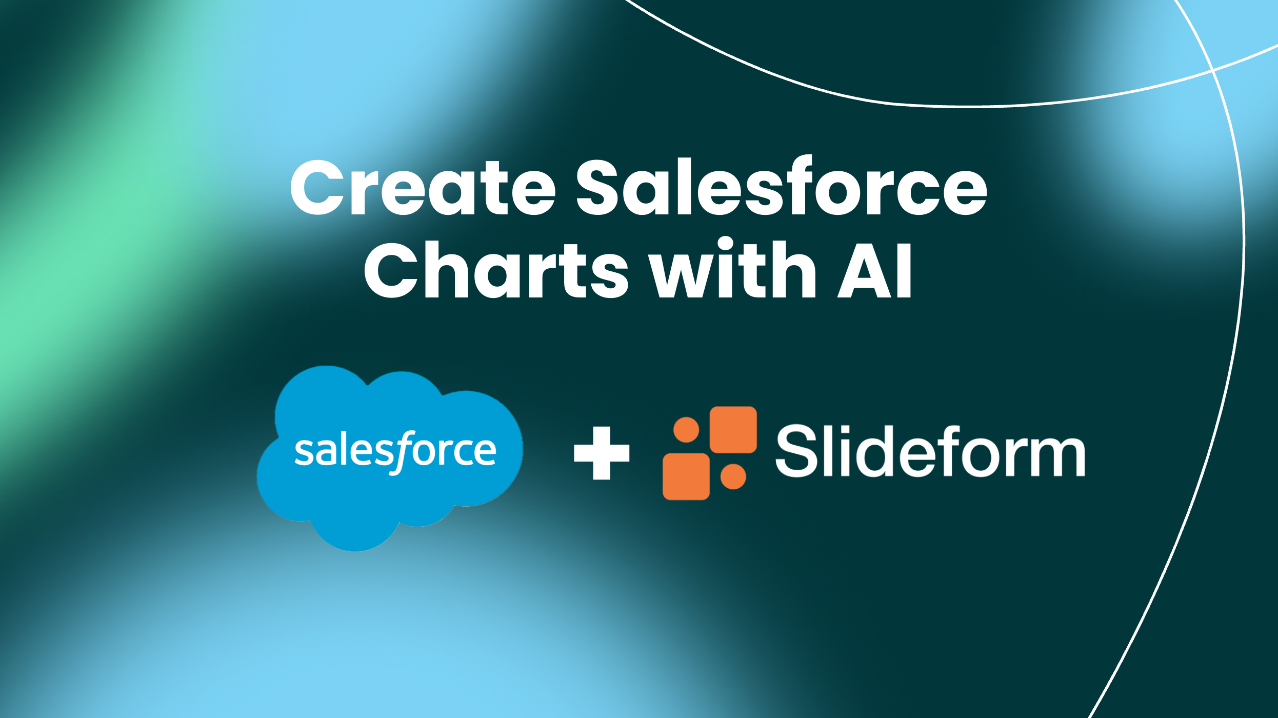 slideform AI creates charts from data