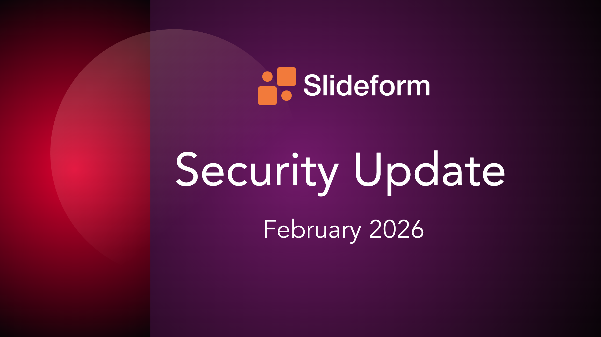slideform security and privacy